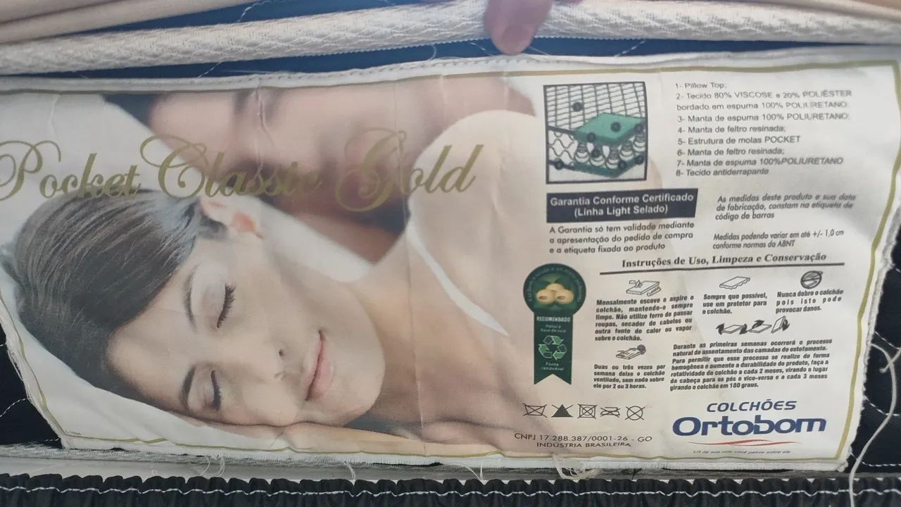 Cama Queen com colchão (TROCA) - Foto 2