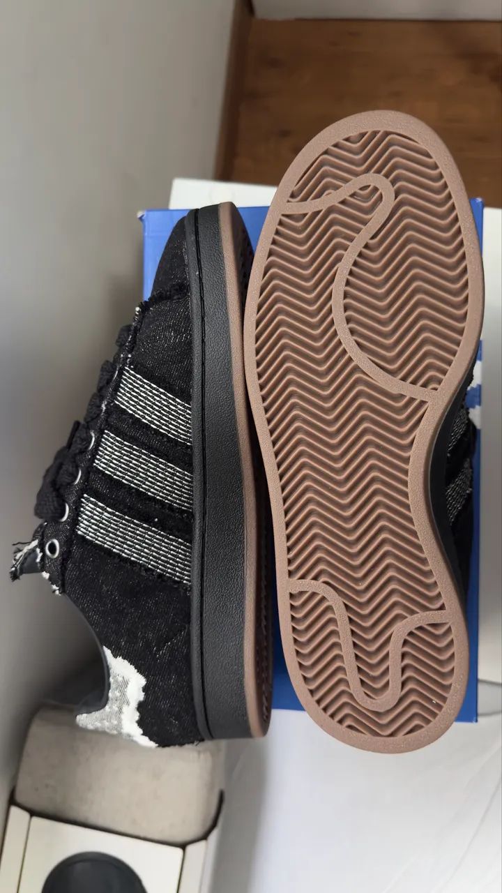 ADIDAS CAMPUS 00?s Preto/Core white/Gum - Foto 2