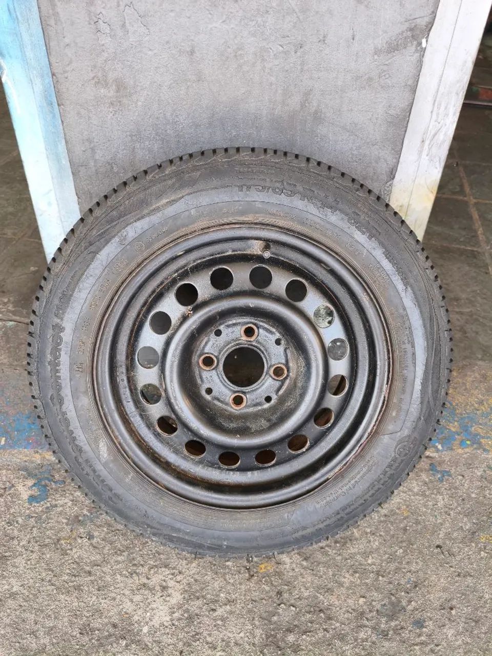 Estepe aro 14 pneu novo  - Foto 5