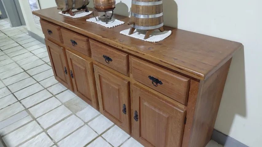 Balcão Buffet em madeira maciça - Foto 2