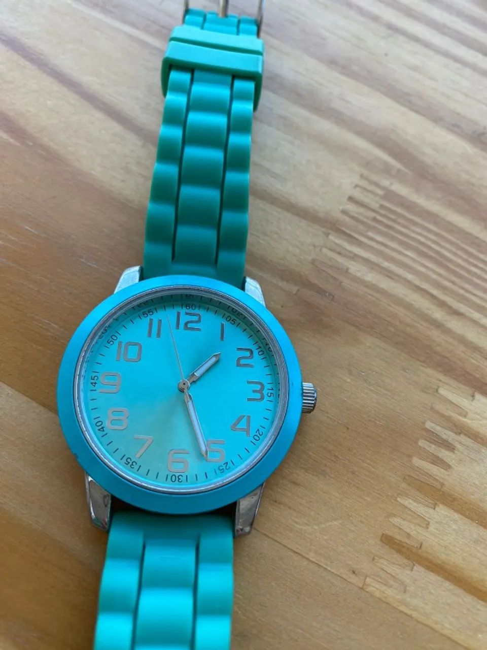 Relógio De Pulso Feminino. Silicone Verde. Florida Sunshine - Foto 3