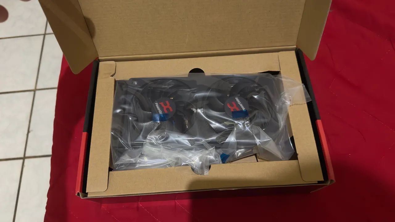 TROCO KIT AM4 + GPU 9060 XT em KIT AM5 com 9800x3D