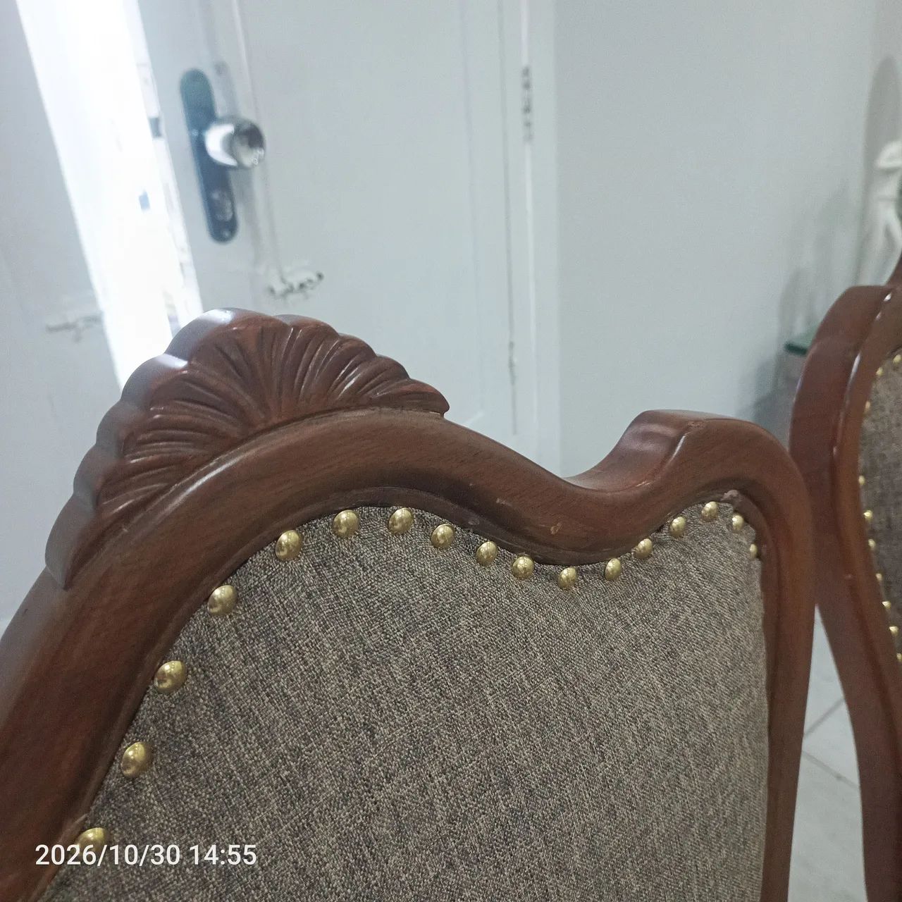 2 cadeiras antigas, reformadas recente. - Foto 4