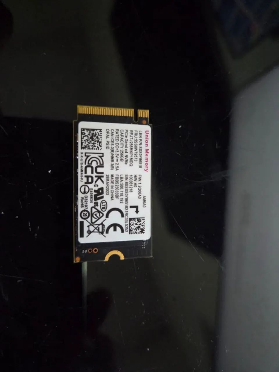 SSD Nvme 256gb - Usado. - Foto 2