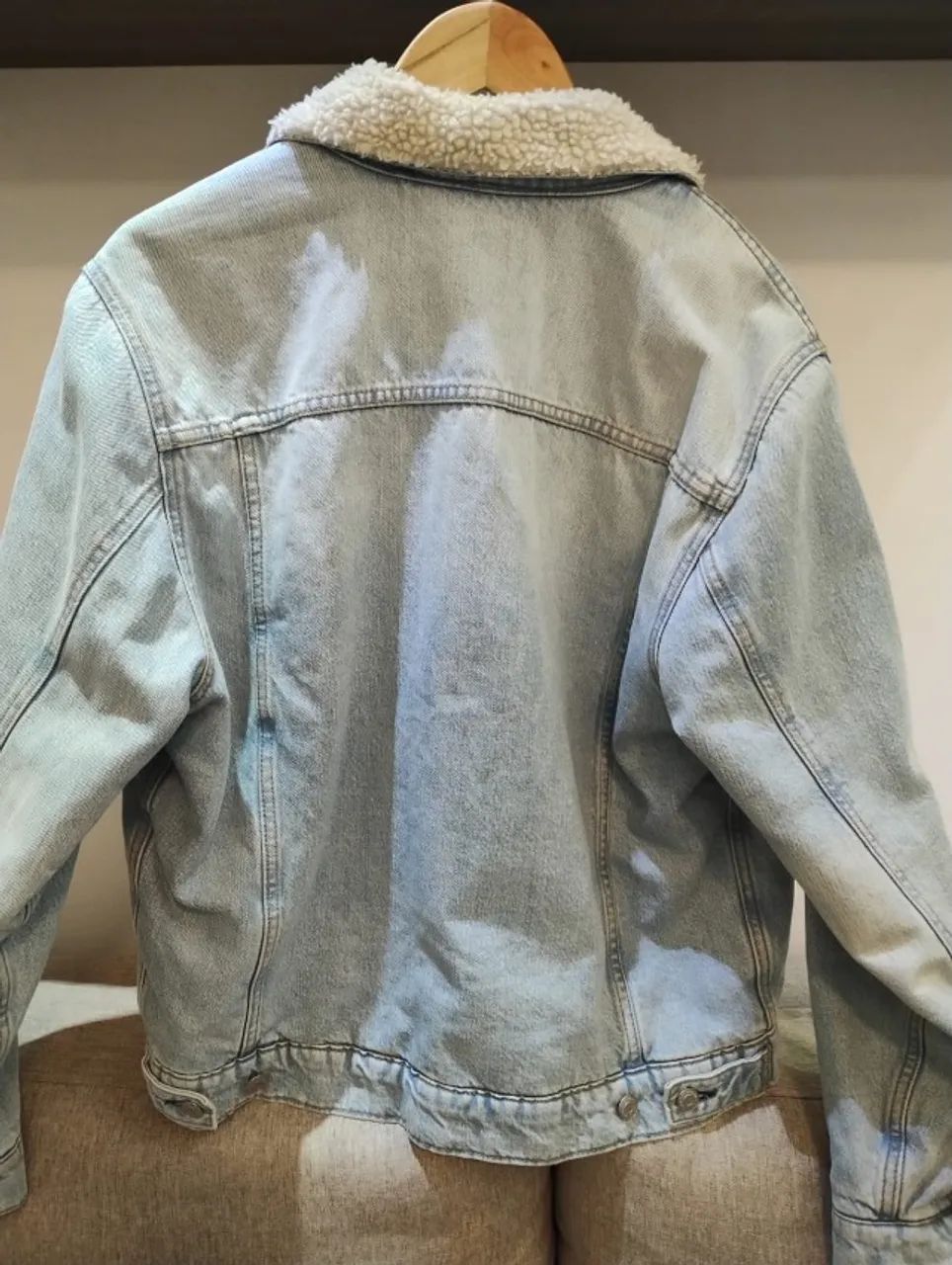 Jaqueta Zara - Denim com pelo - Foto 5