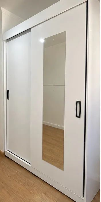 GUARDA ROUPA DUAS PORTAS BRANCO  - Foto 3