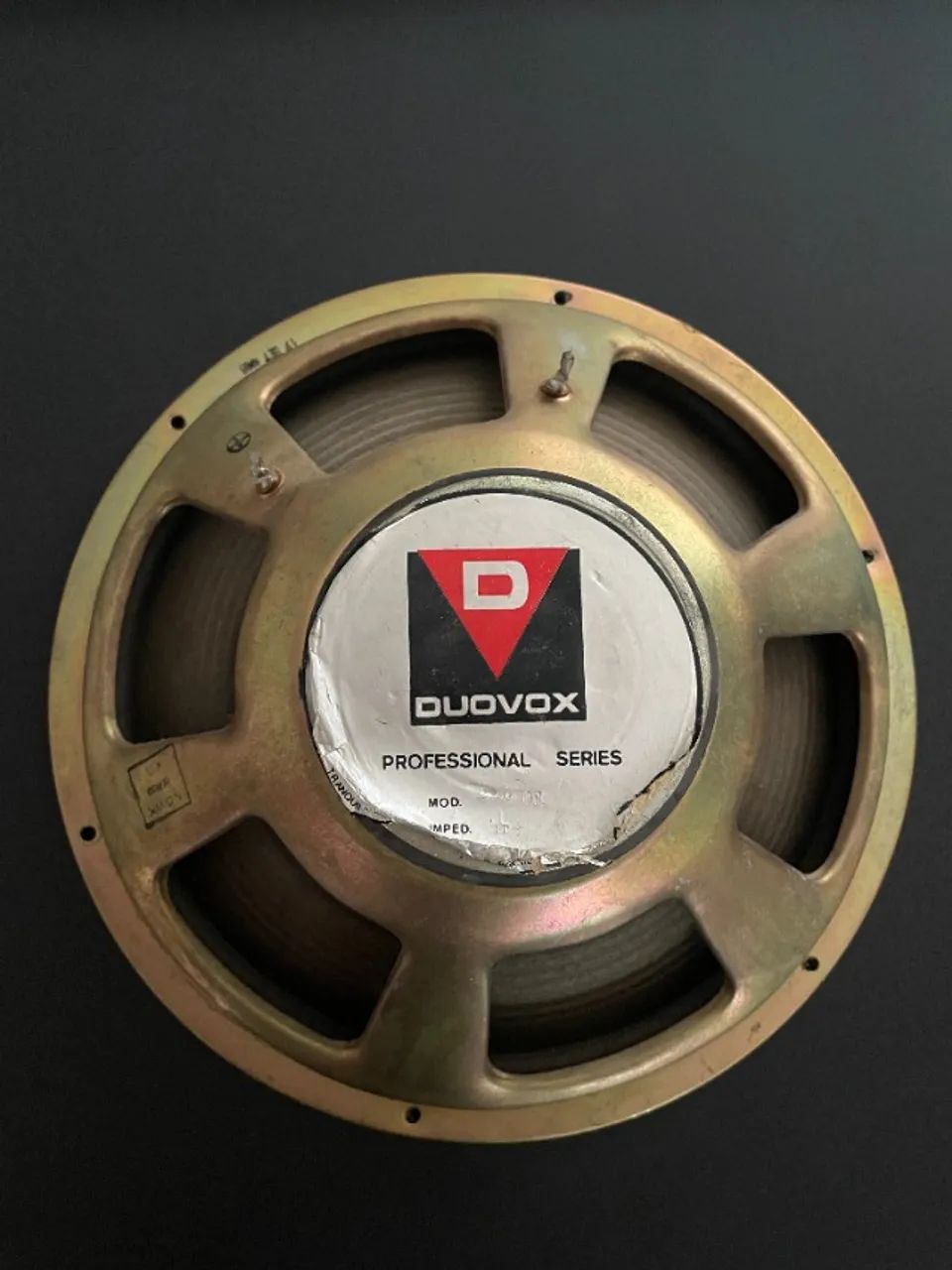 Alto Falante Duovox  BAG 01 12" polegadas - 4 Ohms - 20w
