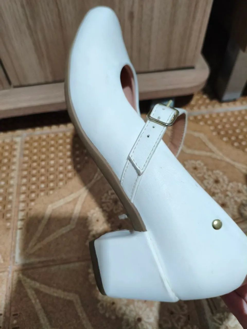 Sapato branco tam 37 - Foto 3
