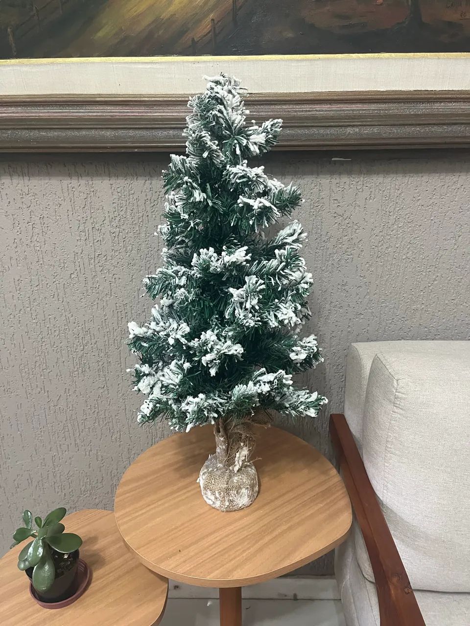 Árvore de Natal neve - Foto 3