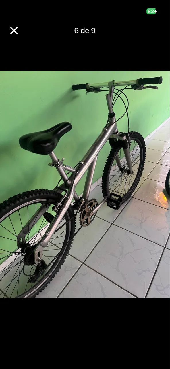 Bicicleta alumínio  - Foto 5