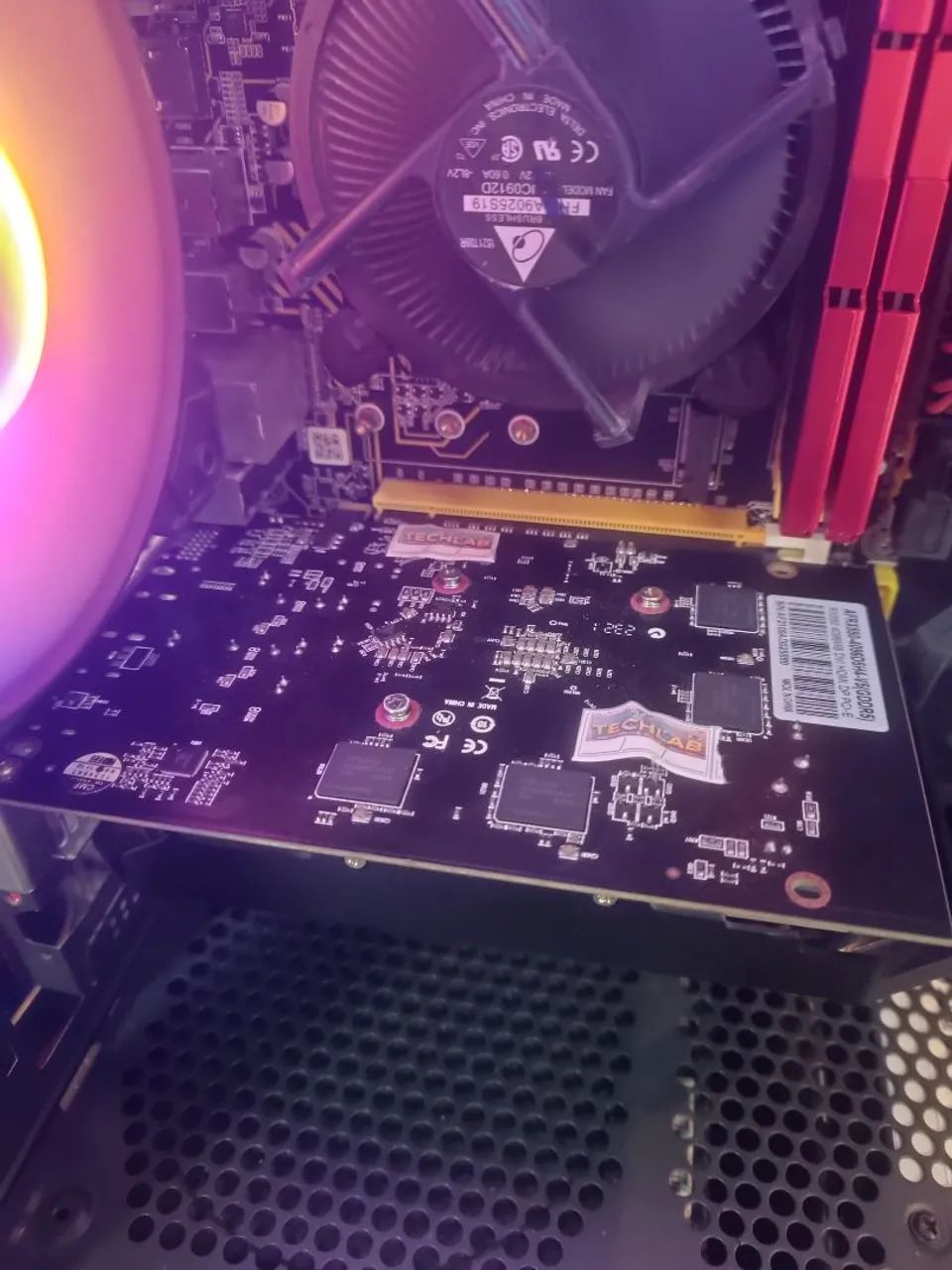 Placa de vídeo Rx550 