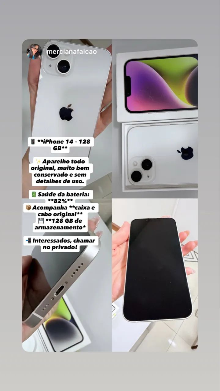 Vendo IPhone 14 128 gb 