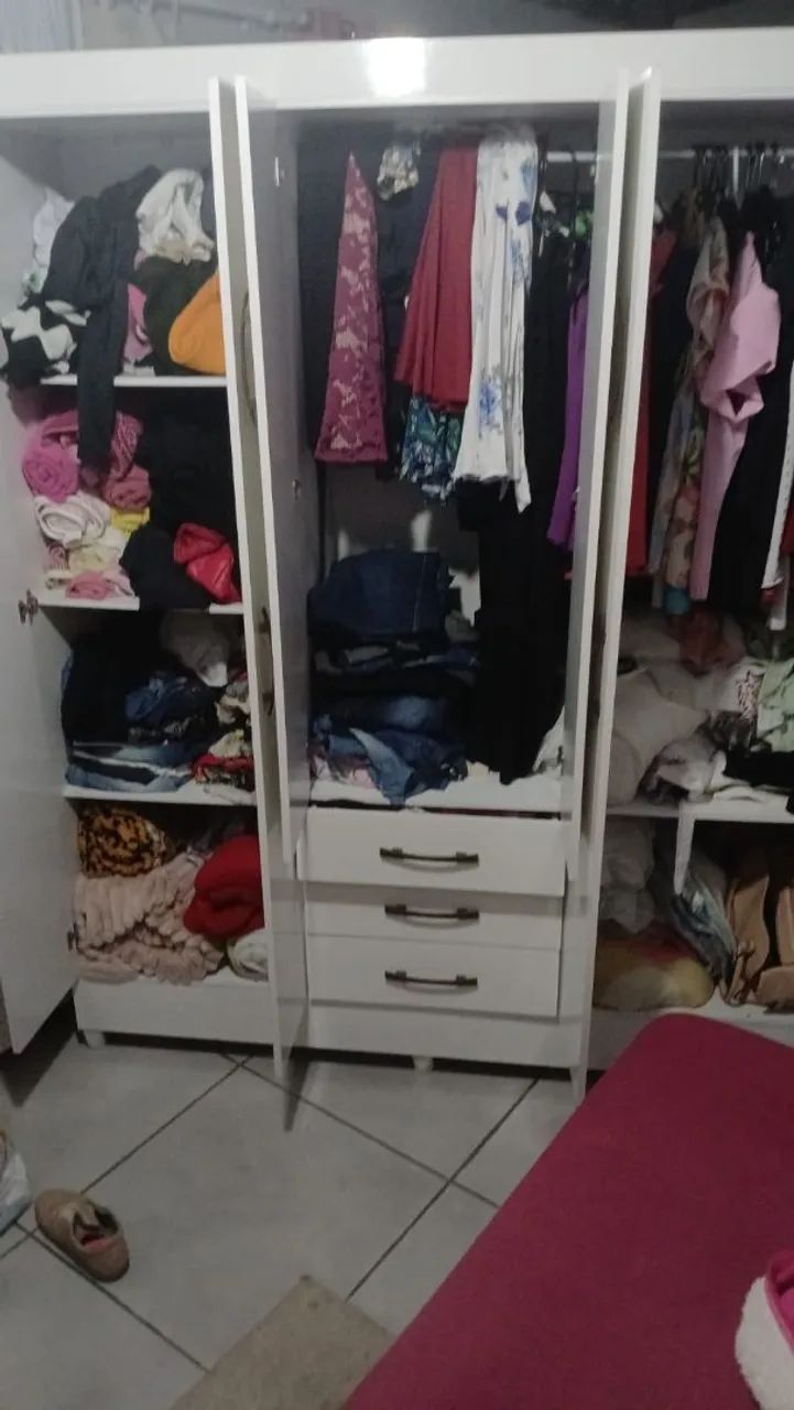 Giarda roupa branco - Foto 2