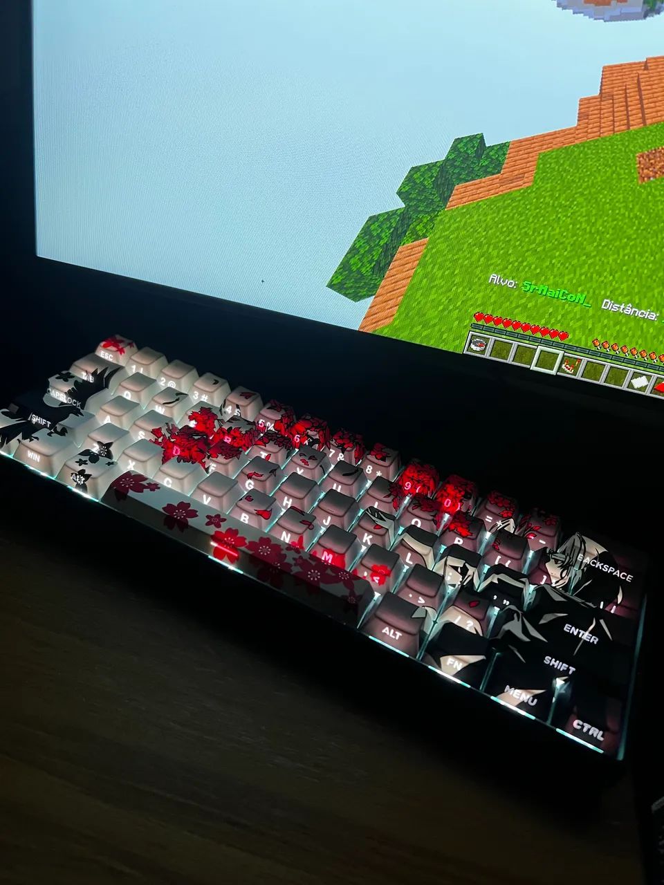 TECLADO AKKO MONSGEEK FUN 60 PRO CUSTOMIZADO