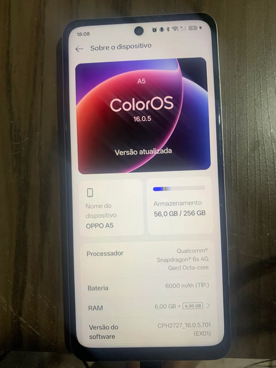 Celular OPPO A5 256gb  - Foto 2