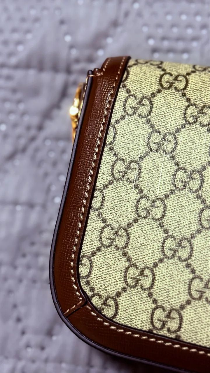 Bolsa amino Gucci Heorsebit 1955 - Foto 4