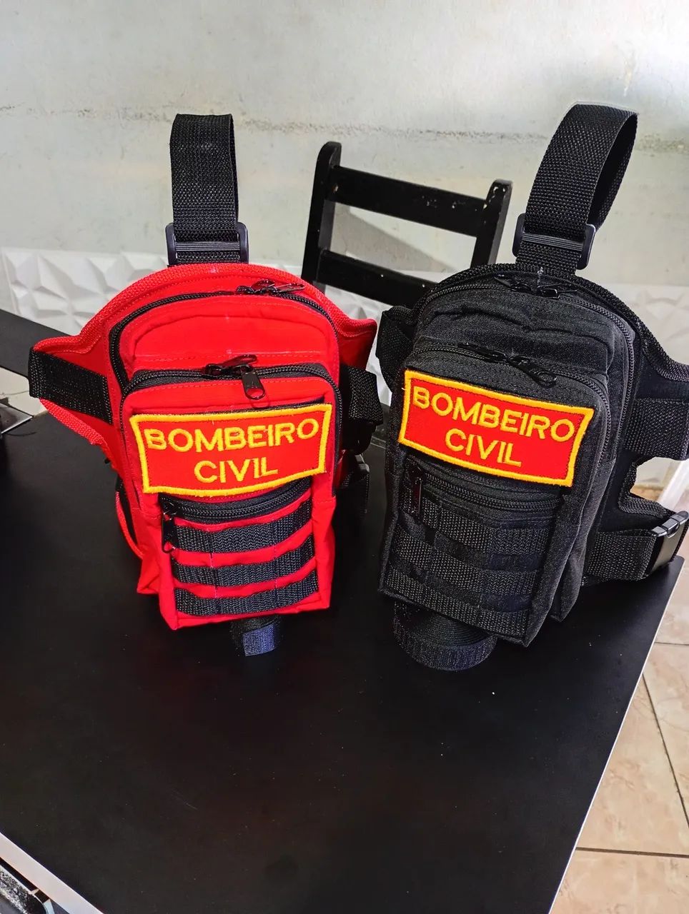 Bornal de perna com patch  - Foto 2