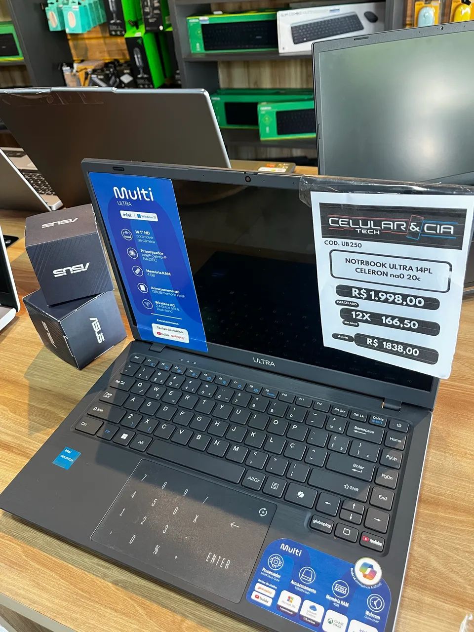 NOTEBOOK ULTRA CELERON EM OFERTA  - Foto 2