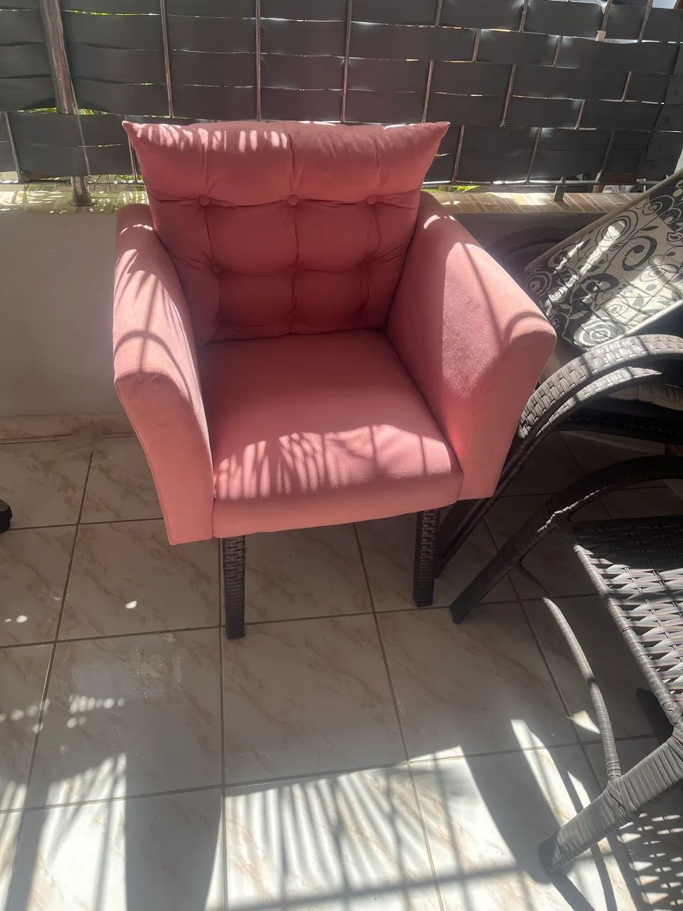 Poltrona rosa 