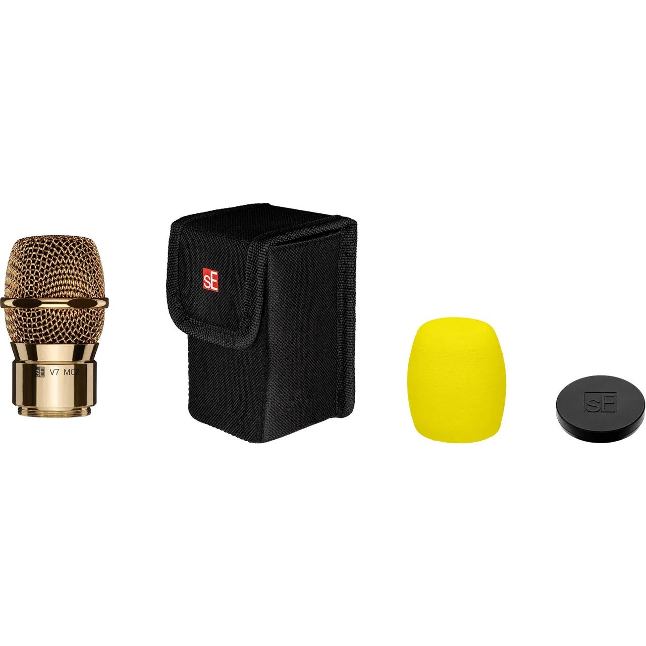 Cápsula sE Electronics V7 MC2 - Gold Premium para Sennheiser Microfone Sem Fio Dourado - Foto 5