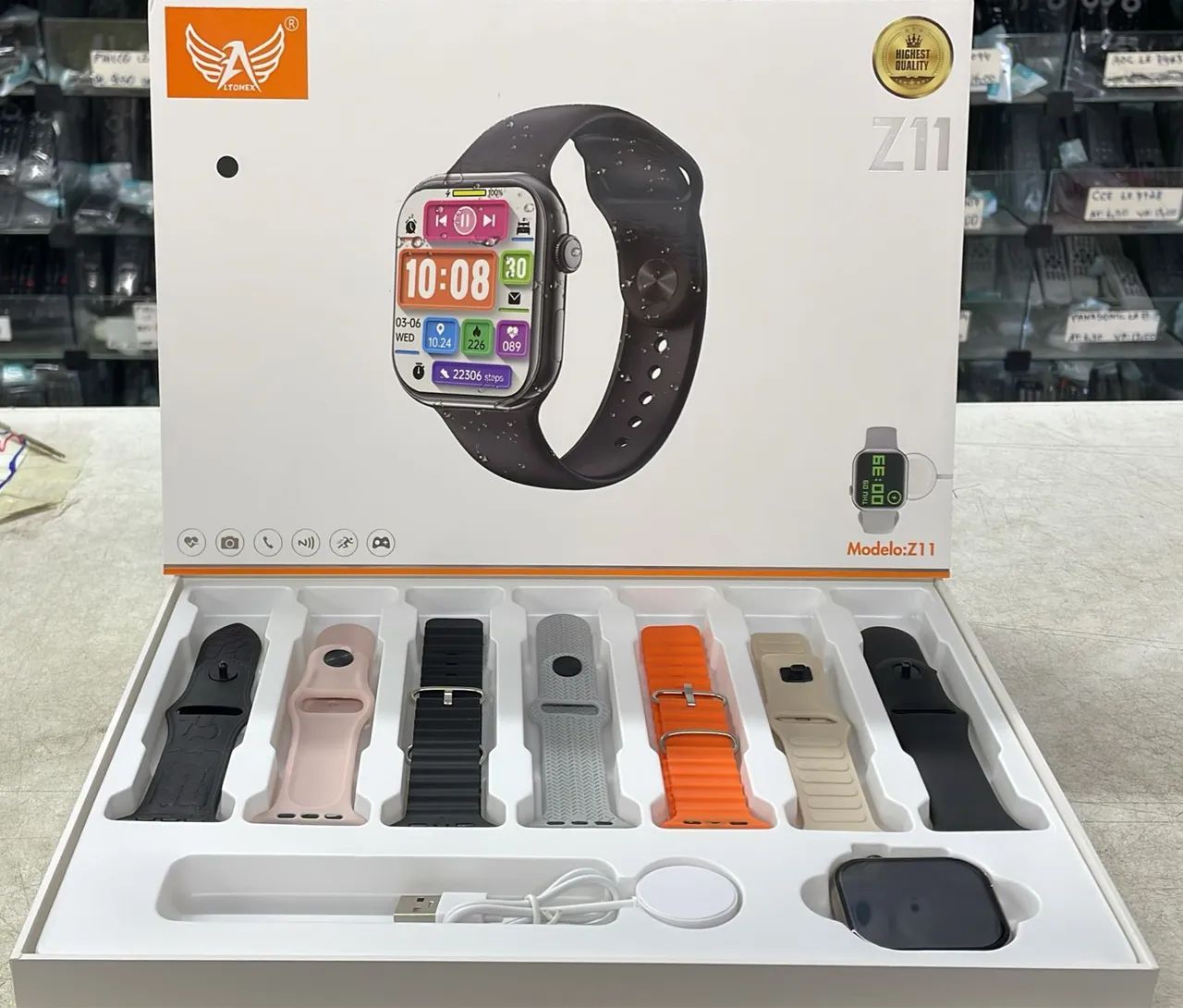 Relógio digital smartwatch  - Foto 5