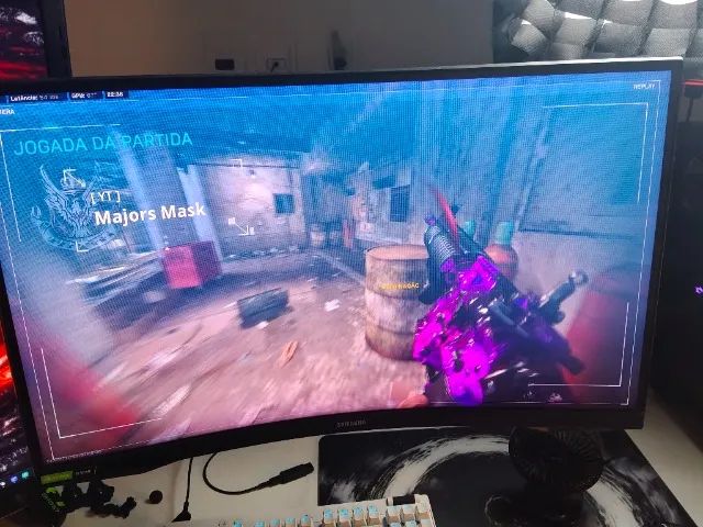  Monitor Samsung Odyssey G7 27"  240Hz, 0.03ms, G-sync - Foto 4