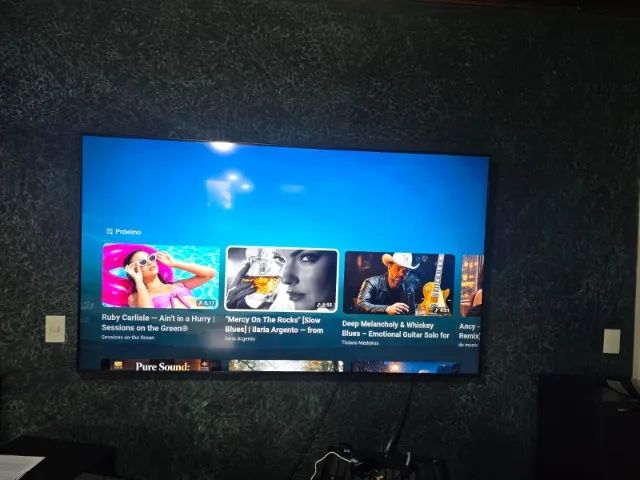 TV Com tela de cristal liquido, 85 polegadas 5 meses de uso. - Foto 2