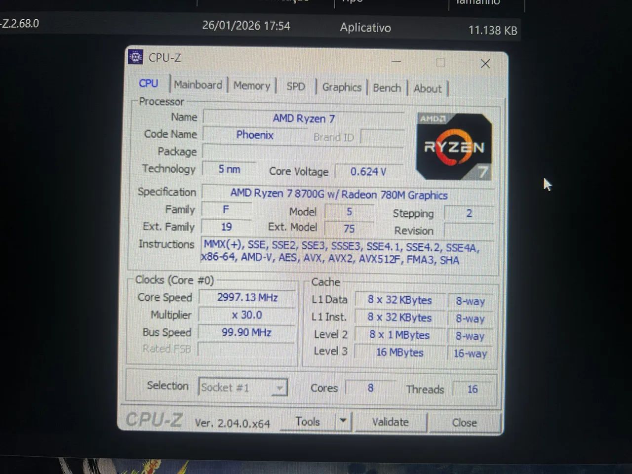 Ryzen 7 8700G + B650M Wi-Fi - Foto 3