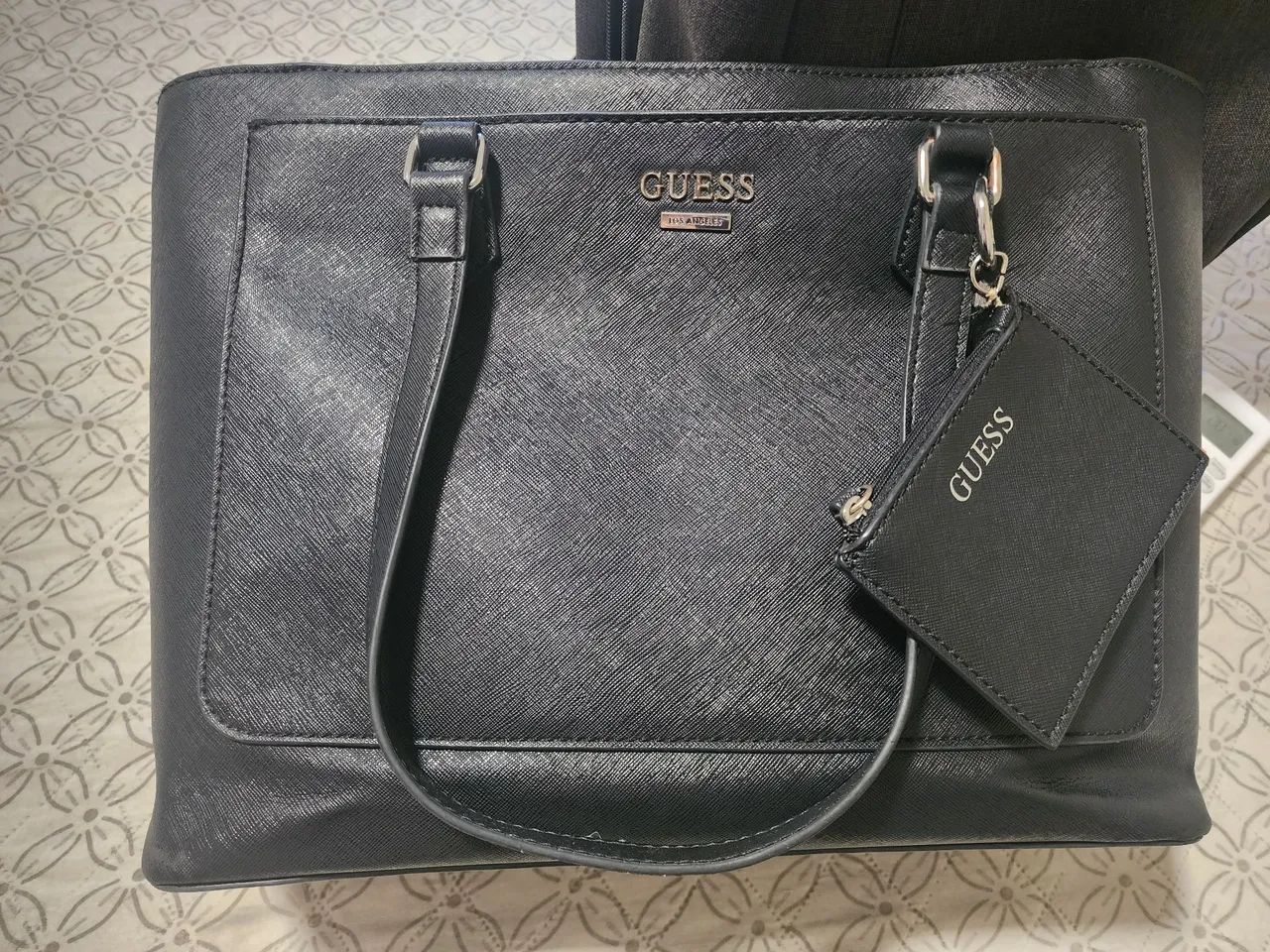 Bolsa Guess Original Preta - Excelente Estado de Conservação ?