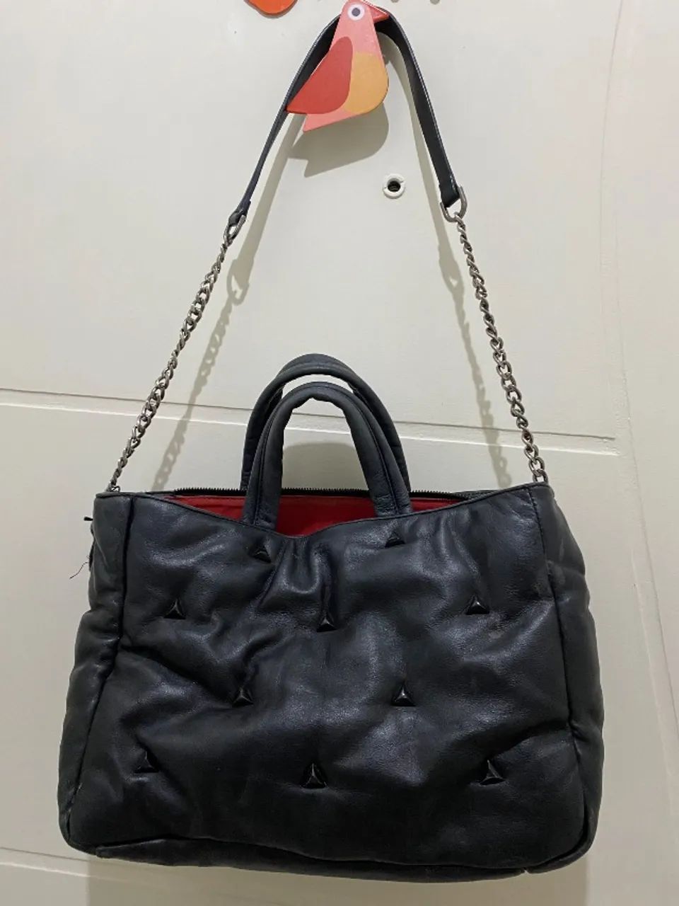 Bolsa grande Arezzo Couro  - Foto 2