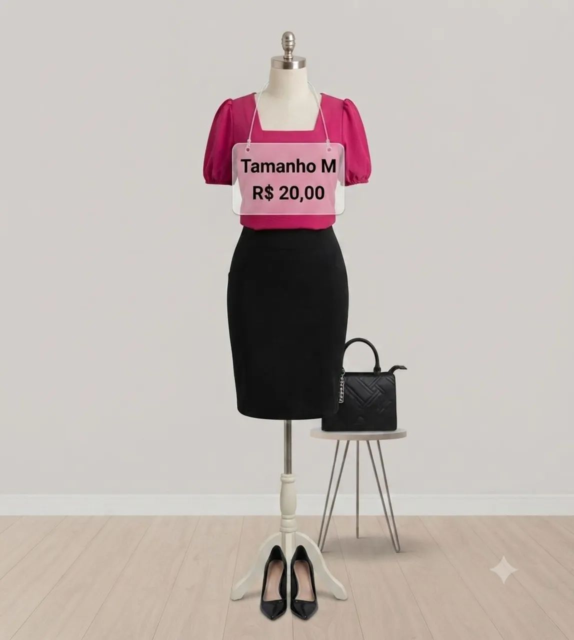 Blusa pink tamanho M