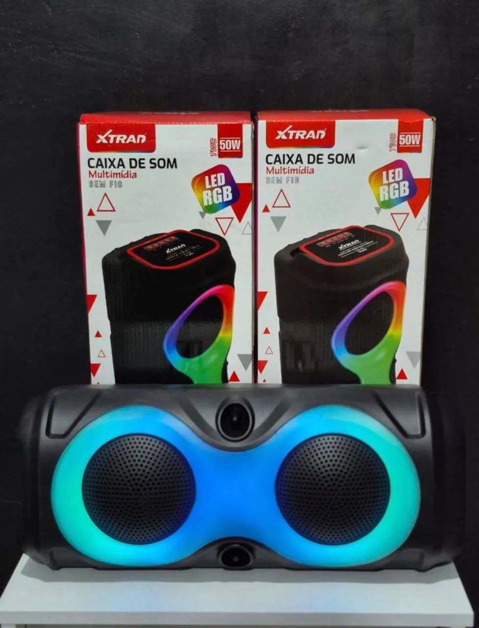 Caixa de Som Bluetooth Xtrad 50w - Foto 2