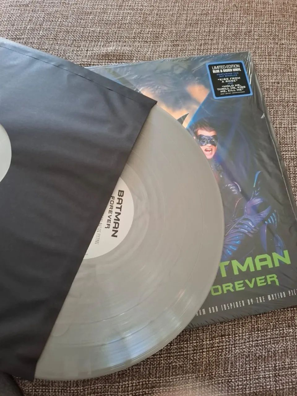 Novo Disco Vinil LP Batman Forever Eternamente Importado - Foto 2