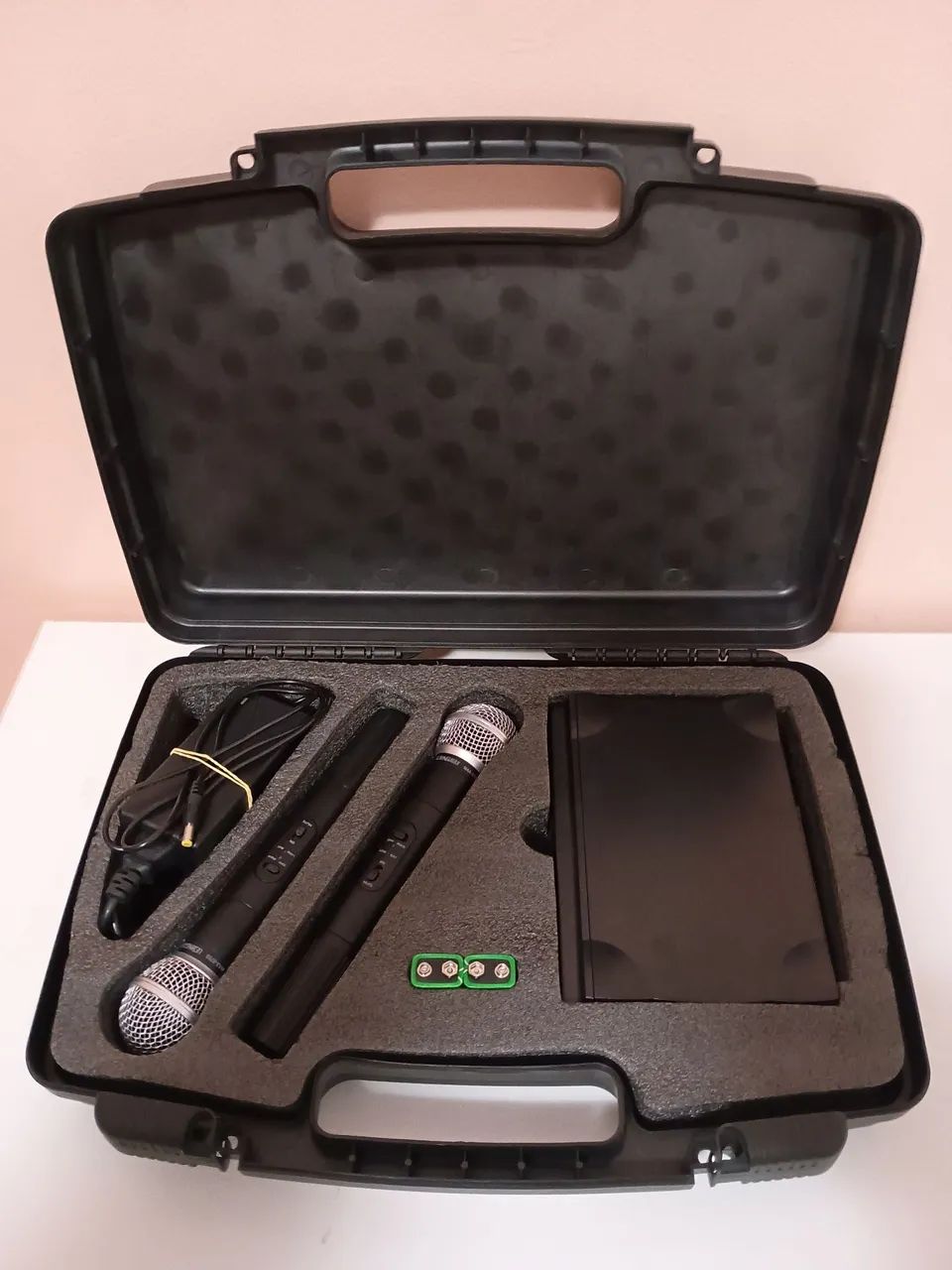 Kit Microfone sem fio Lelong Max Profissional Max-0703 - Foto 4