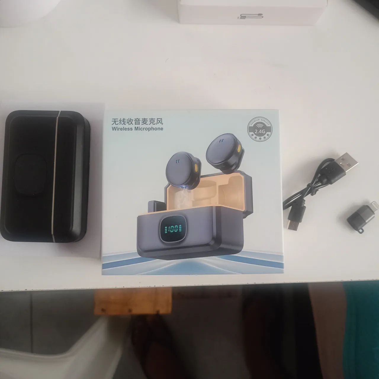 Vendo Microfone sem fio, praticamente zerado