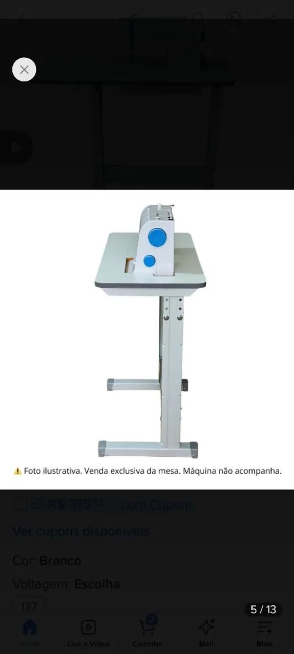 Mesa para máquina de costura  - Foto 2