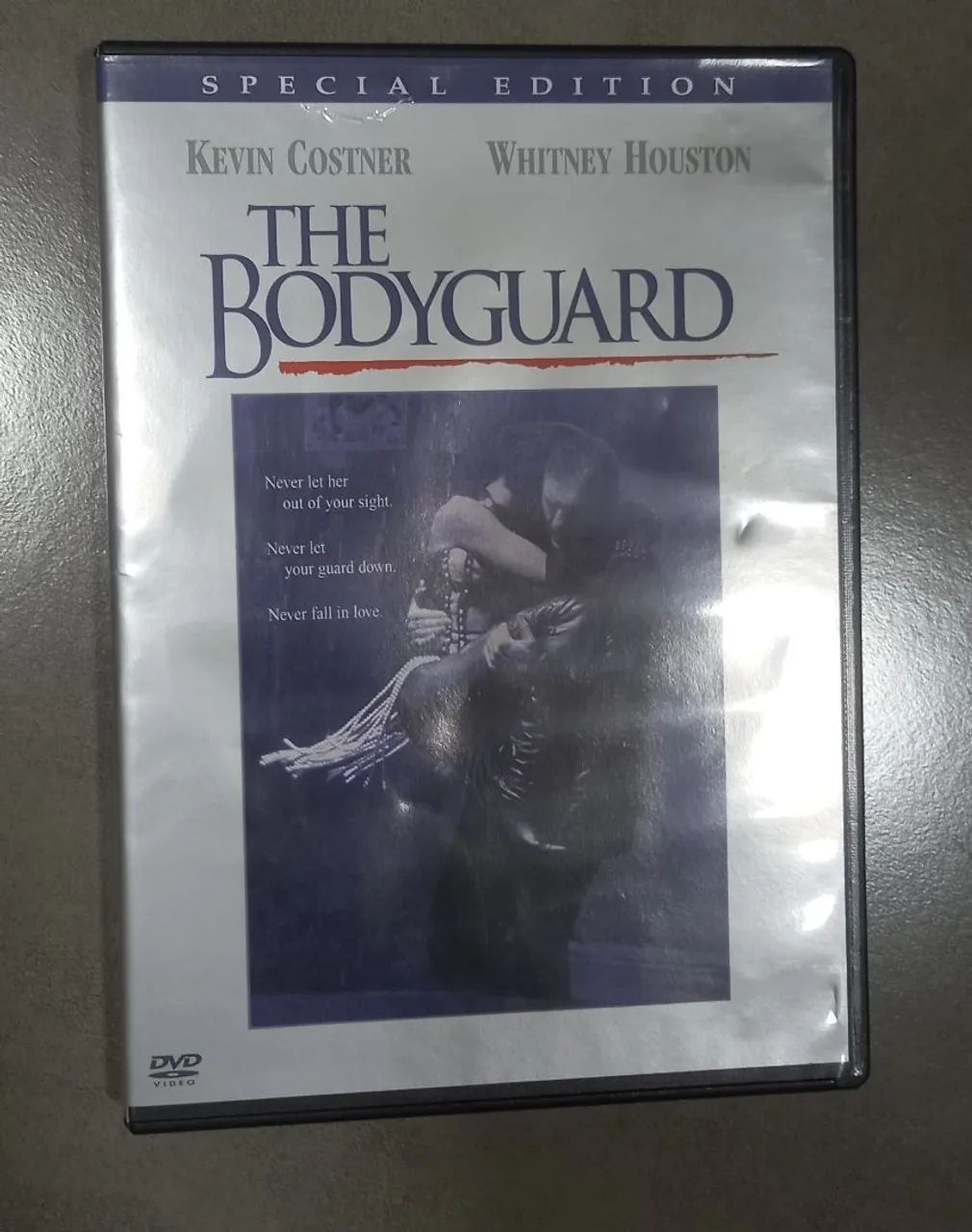DVD The bodyguard em inglês 