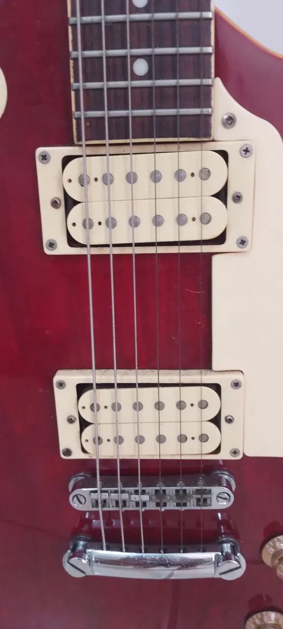 Guitarra Gianinni Modelo Lês Paul Vintage - fabricação anos 80 - Foto 5