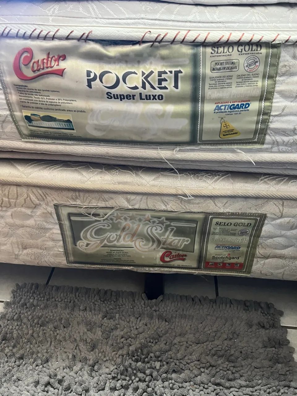 Cama Box Queen com molas no Box (dá pra usar até sem colchão) - Foto 2