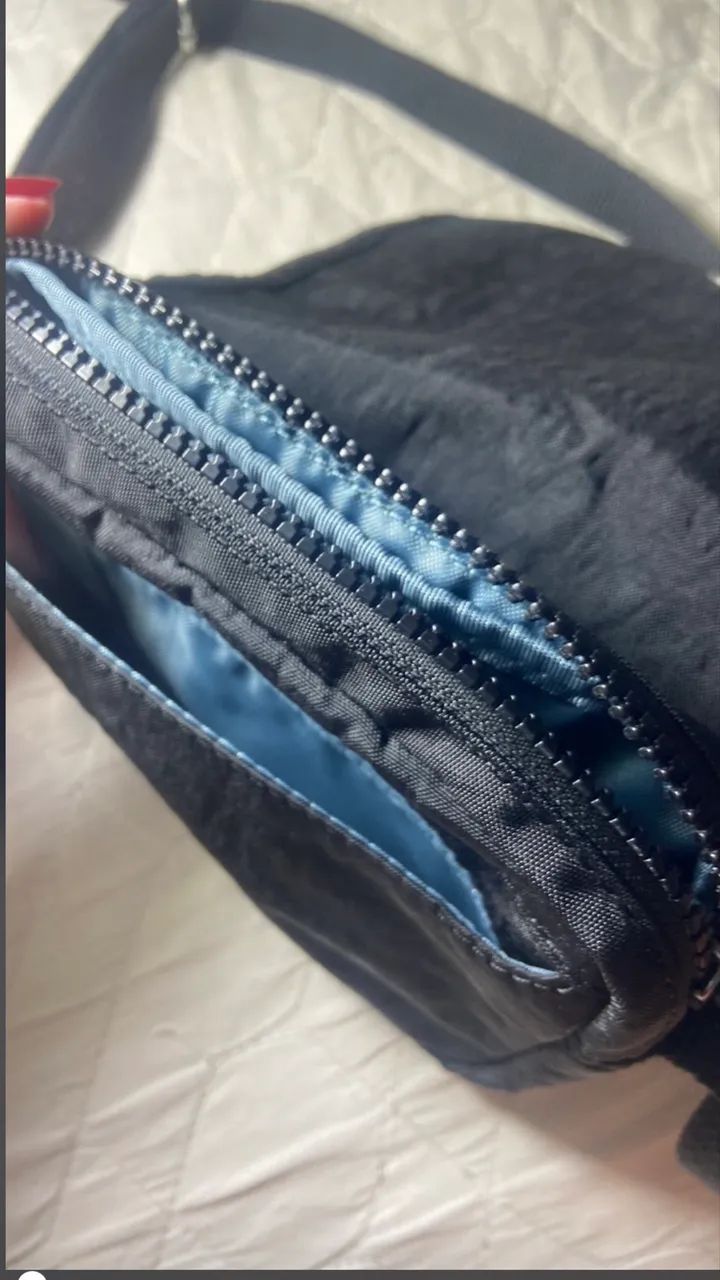 bolsa transversal da kipling preta  - Foto 3