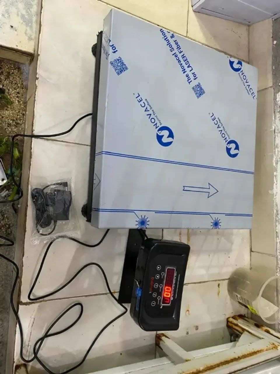 BALANÇA 300KG PLATAFORMA INOX - BALMAK