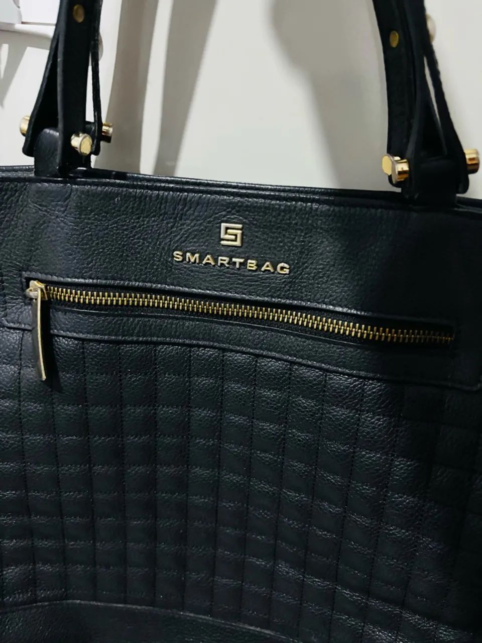 Bolsa Smartbag em couro legítimo  - Foto 4