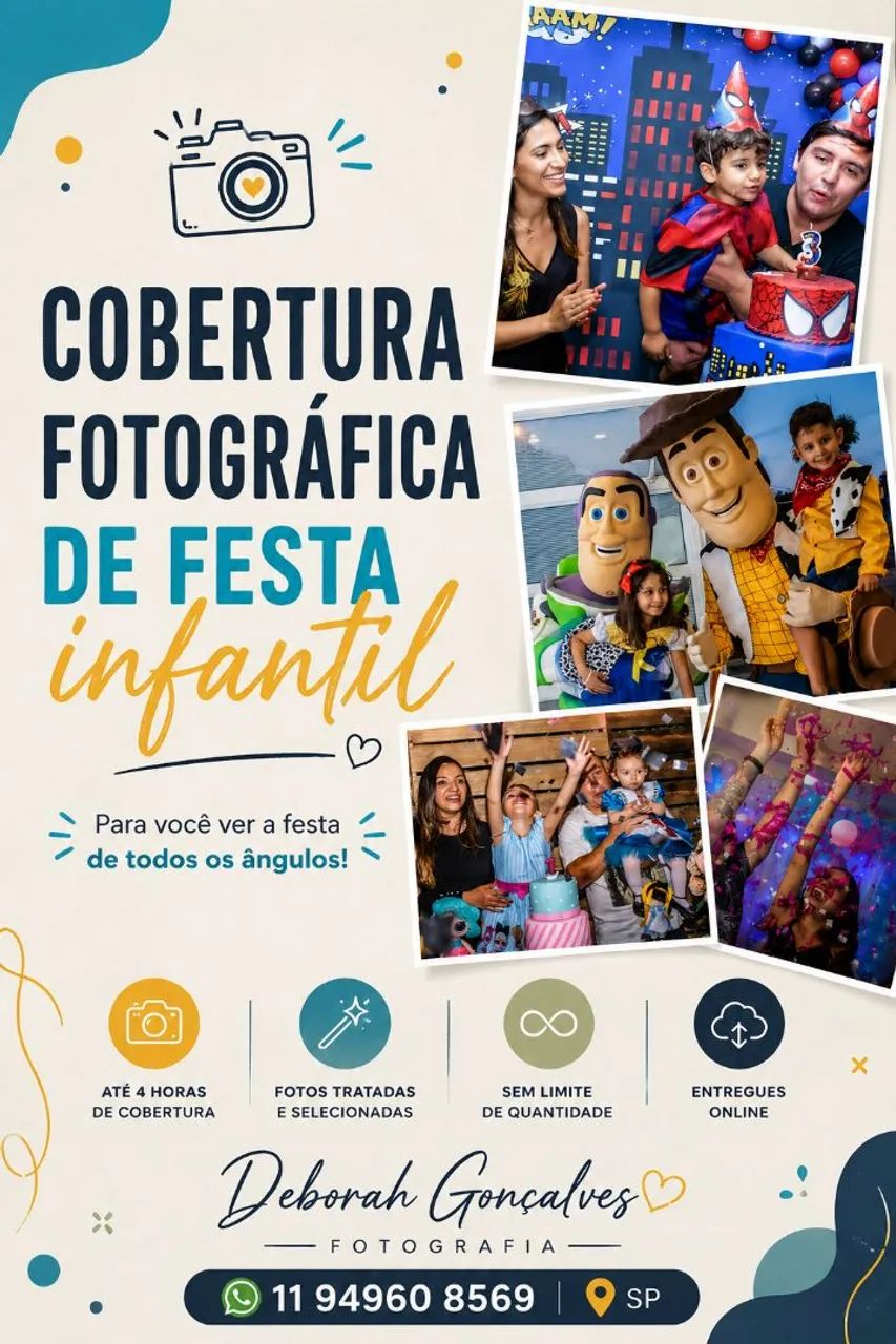 Fotografia de Festa Infantil