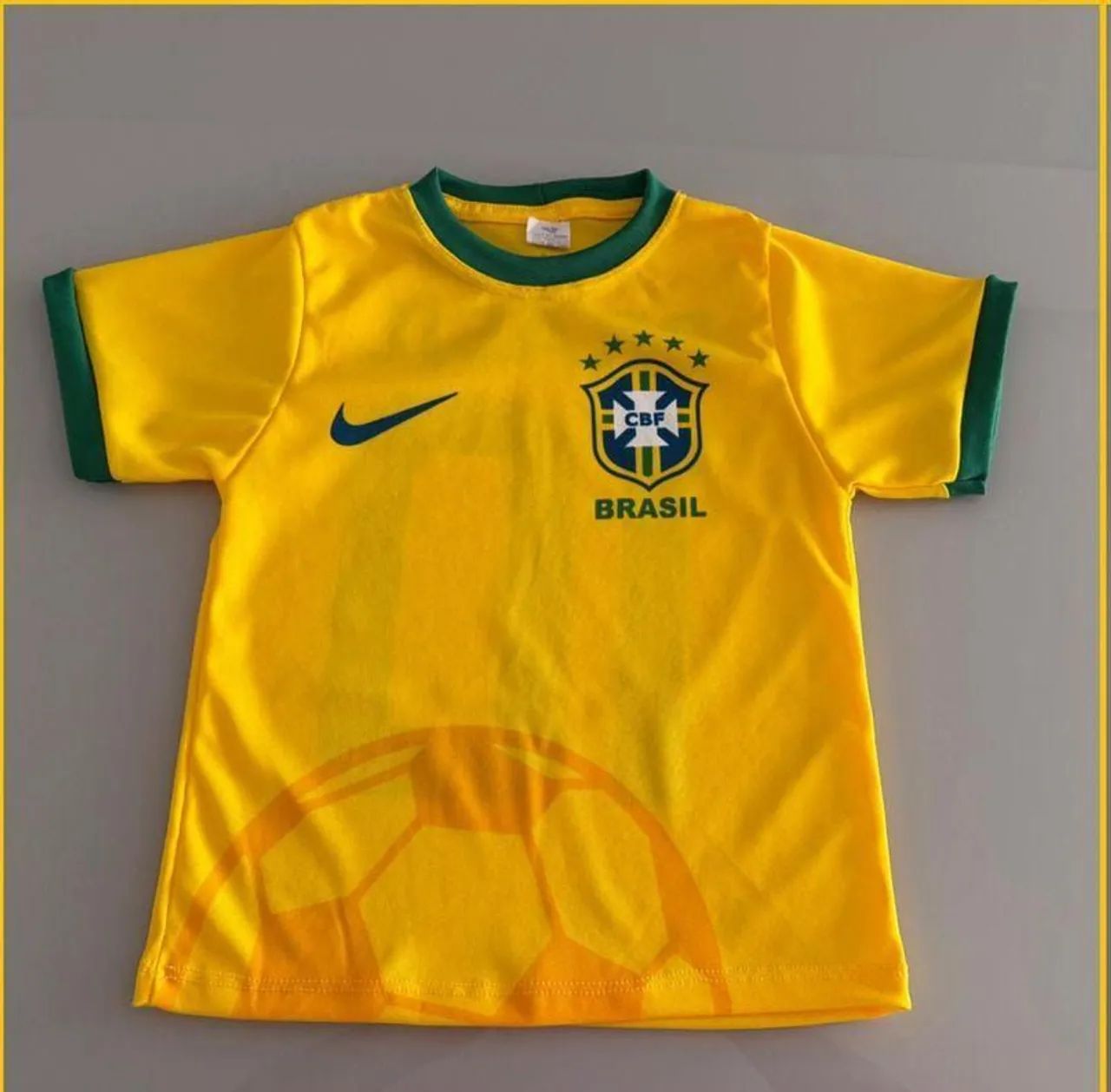 Camiseta do Brasil infantil NOVA