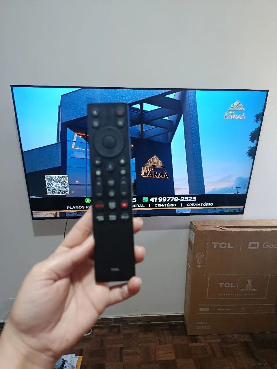 TV TCL 55 polegadas QLED 4K  - Foto 5