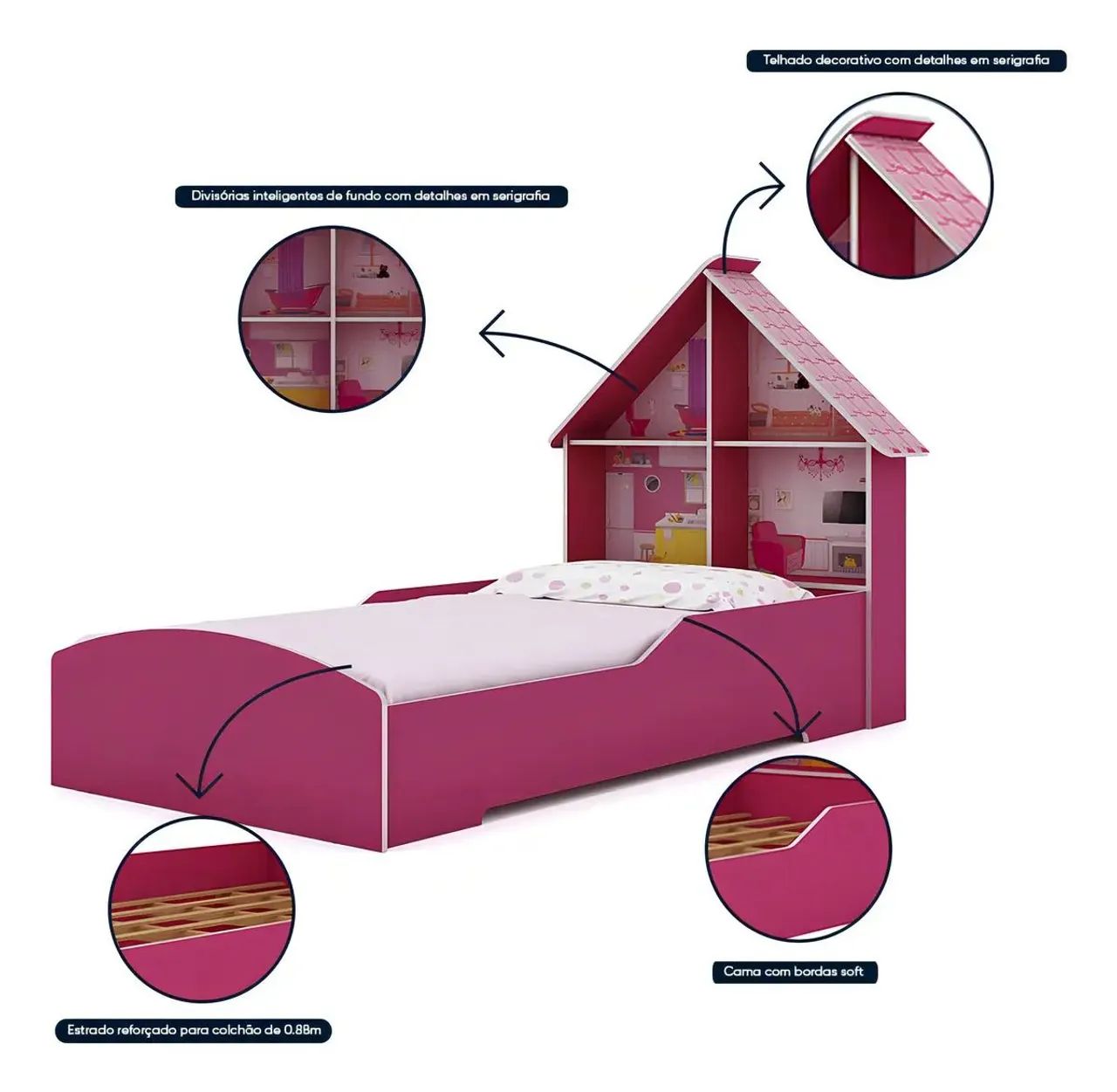 Cama Casinha  - Foto 2