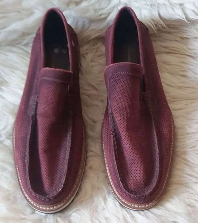 Sapato masculino de couro legítimo 39 - Foto 3