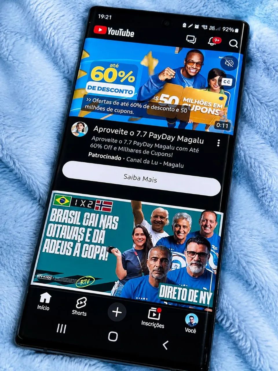 Note 10 Plus Perfeito!! R$ 1.100,00 - Foto 2