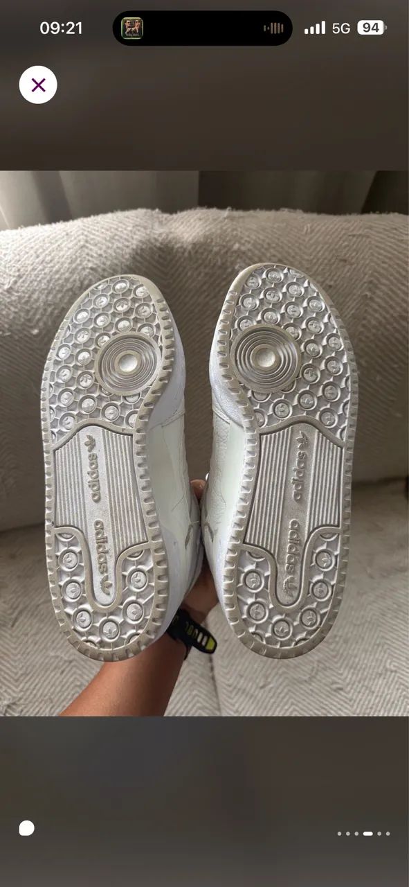 aya ① Tênis adidas cano alto número 35 - Calçados - Portão, Curitiba