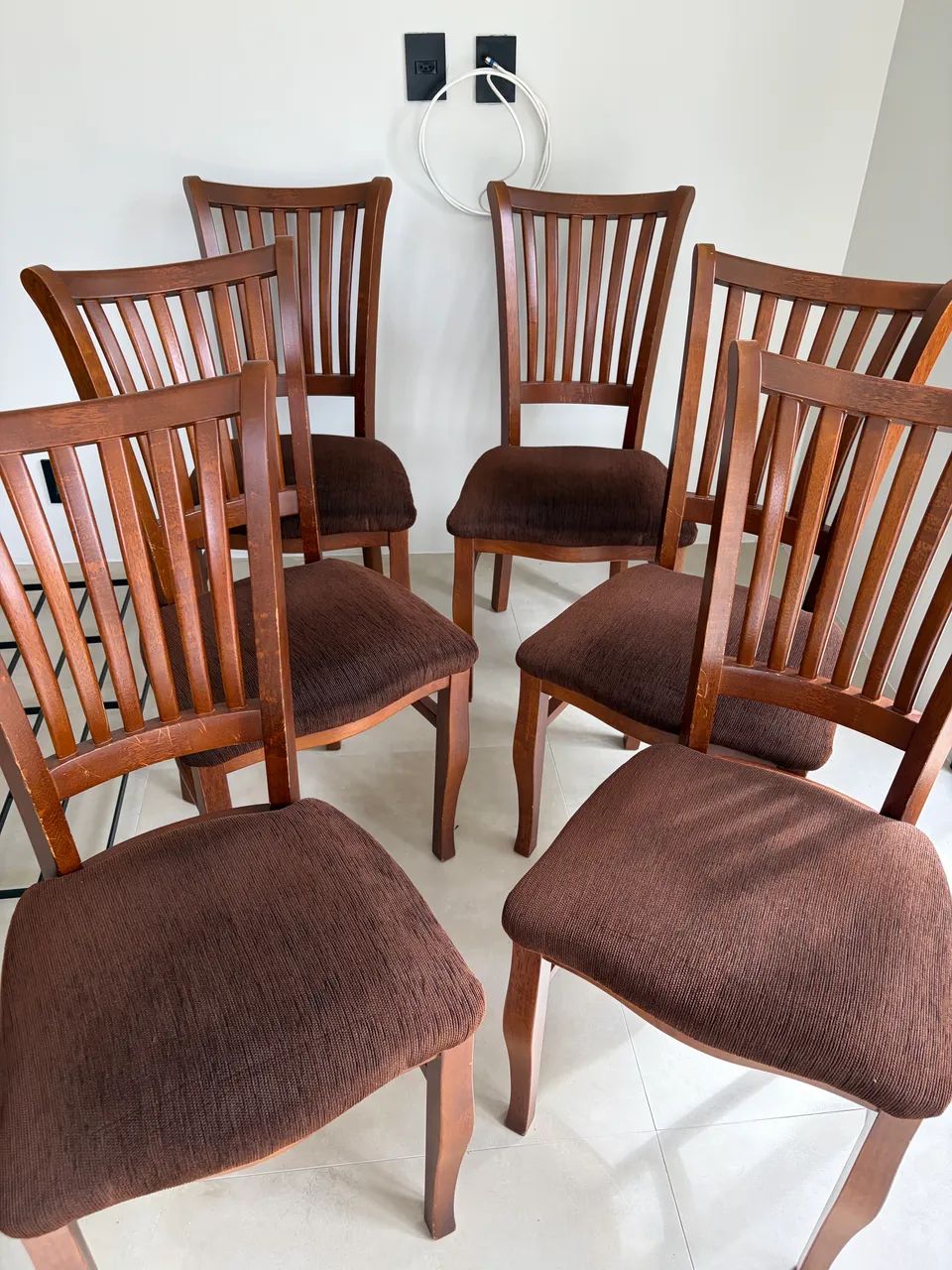 Cadeiras Estofadas Jantar